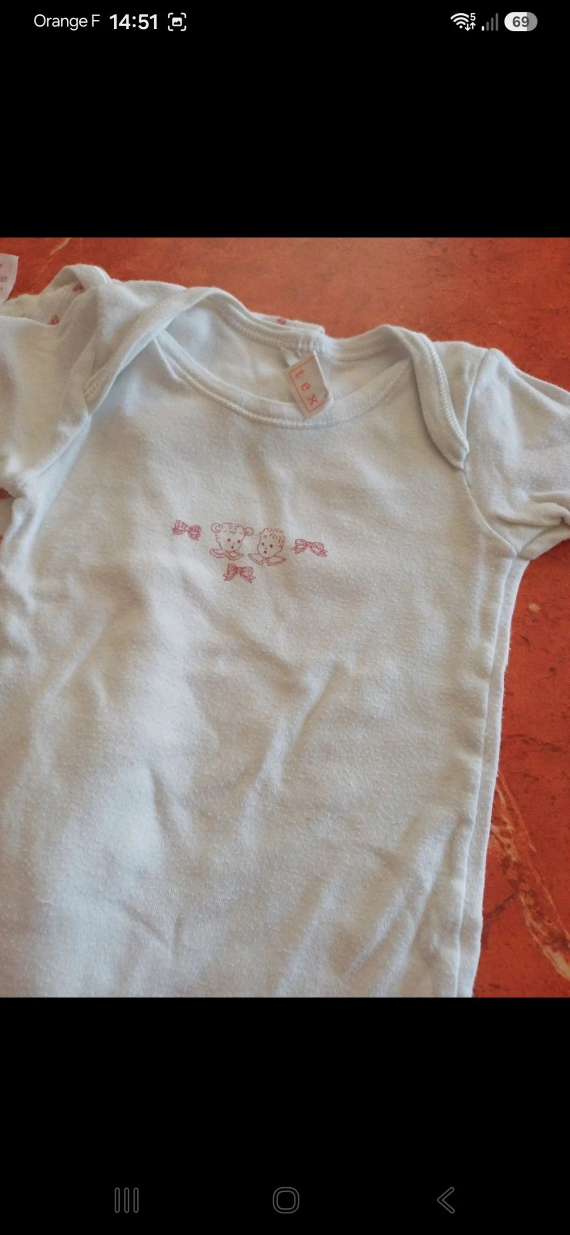 Lot de 2 bodies bébé taille 3 mois – photo 2